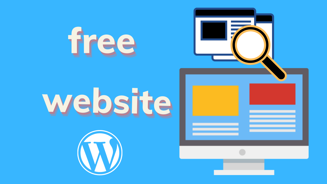 create a free website with wordpress