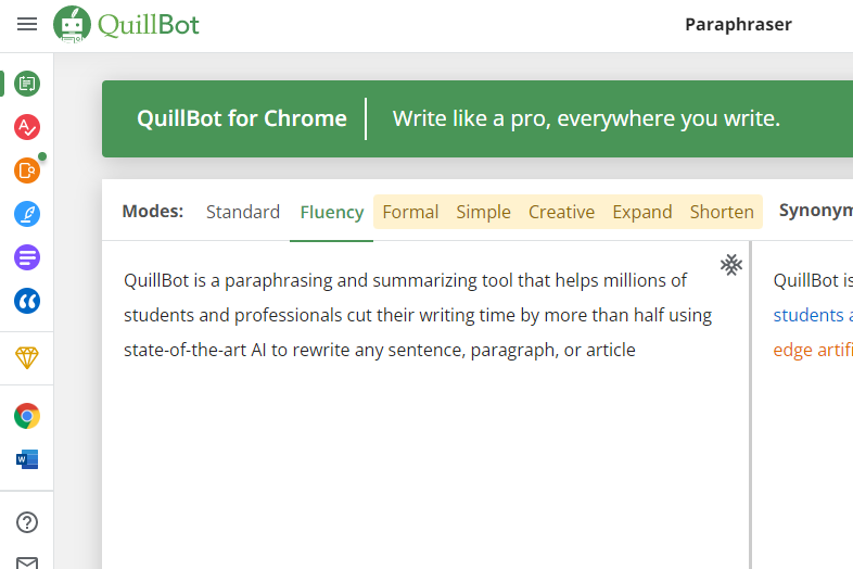 write like a pro with Quillbot 