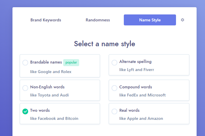 generating a perfect name for business using ai