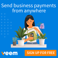 how to send business payments using Veem