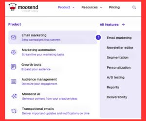 Why Choose Moosend Email Marketing?